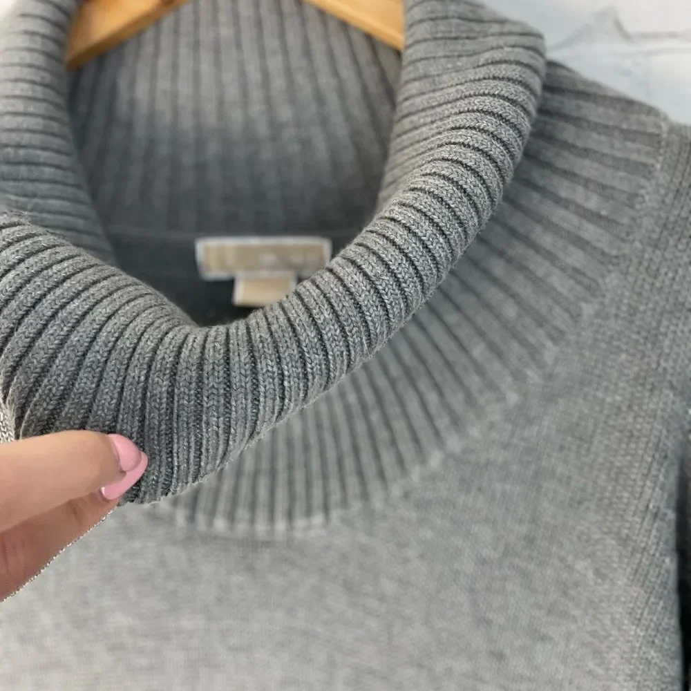 Michael Kors Gray Turtleneck Sweater XL